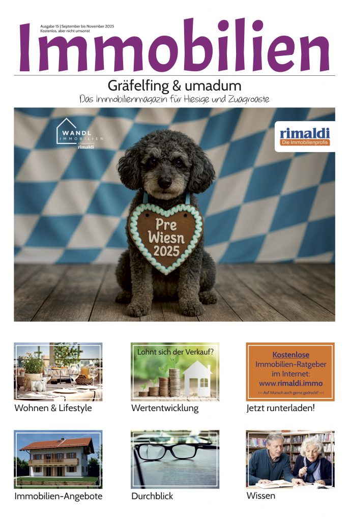 Immobilien-Magazin Gräfelfing 2024 Wandl Immobilien