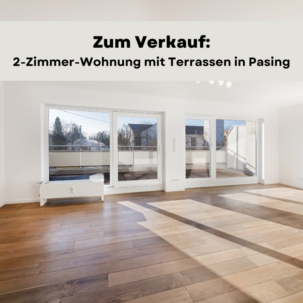 Wandl.Immobilien Matthias Wandl Immobilienmakler München zum Verkauf Moderne 2-Zimmer-Wohnung in München-Pasing