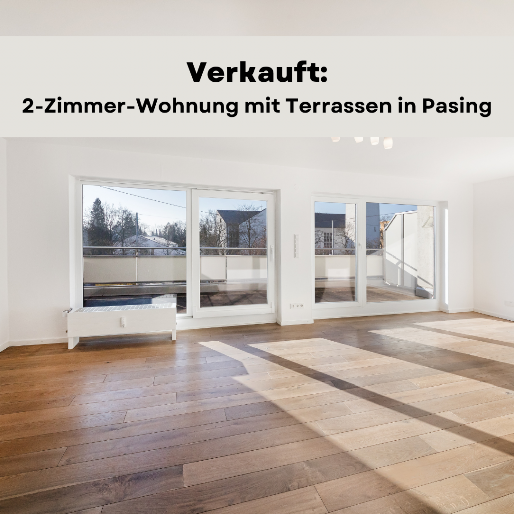 Wandl.Immobilien Matthias Wandl Immobilienmakler München Verkauft Moderne 2-Zimmer-Wohnung in München-Pasing