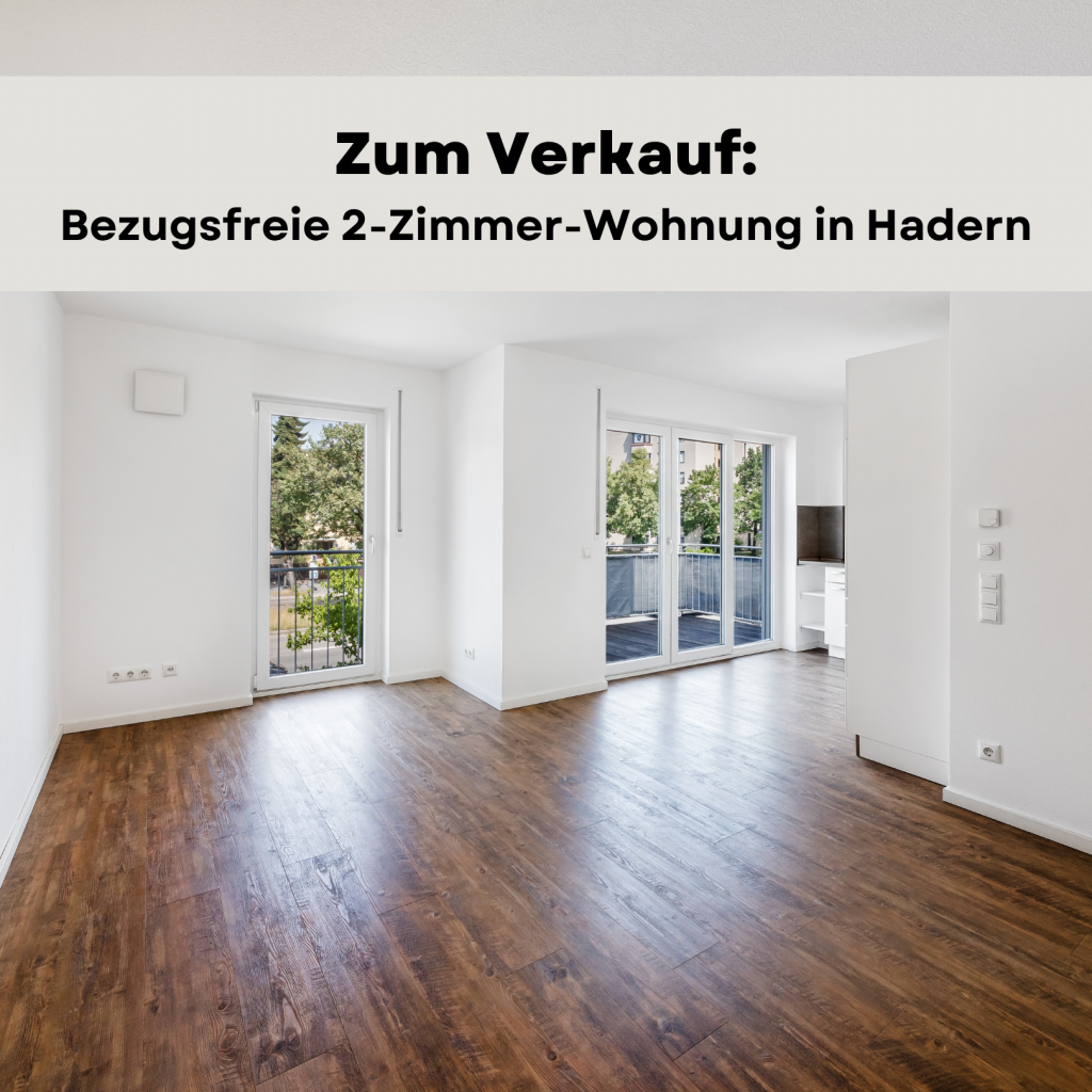Wandl.Immobilien Matthias Wandl Immobilienmakler München Zum Verkauf: bezugsfreie 2-Zimmer-Wohnung in München-Hadern