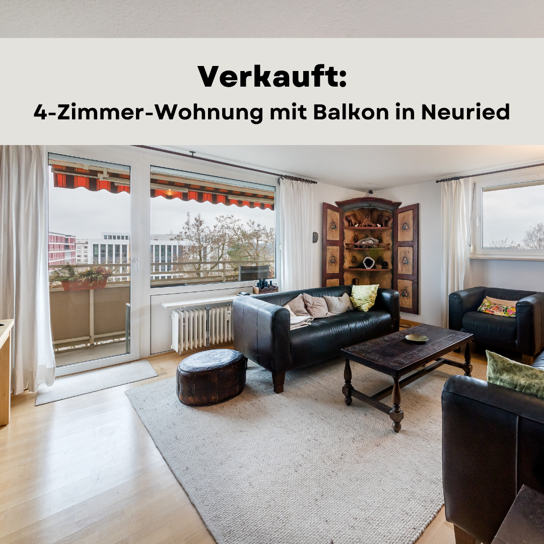 Wandl.Immobilien Matthias Wandl Immobilienmakler München Verkauft 4-Zimmer-Wohnung mit Balkon in Neuried bei München