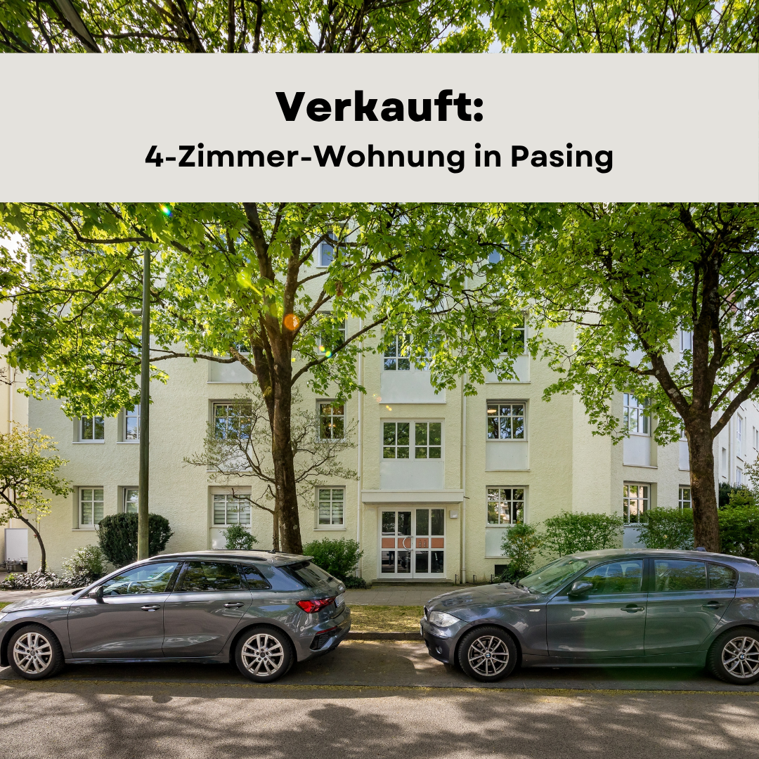 Wandl.Immobilien Matthias Wandl Immobilienmakler München Verkauft: WG-geeignete 4-Zimmer-Wohnung in Pasing